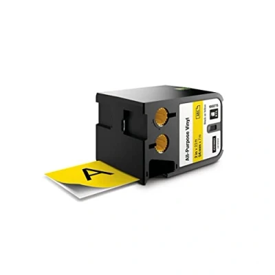 Image de Dymo 1868775 Noir sur jaune Ruban