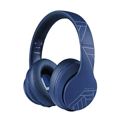 Image de PowerLocus P6 Bluetooth Casque sans Fil, Audio Hi FI Stéréo avec 40Heures, Voice Assistant, Microphone, Assistant Vocal intégré pour iPhone,Samsung,iPad,Tablette