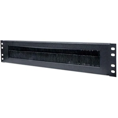 Image de Intellinet Gestion des câbles pour armoires 48,3 cm 19 1 HE Goulotte 19&quot; (48,3 cm) 2 Noir