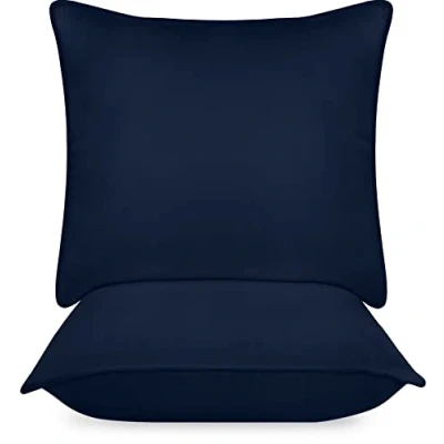 Image de Utopia Bedding Pillow (Set of 2), 65 x cm, Oreiller de Sommeil, Coussin Respirant et Doux (Bleu Marine)