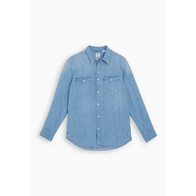 Image de Levi&#039;s Barstow Western Standard Chemise, Homme, Taille: Large, Esta noche
