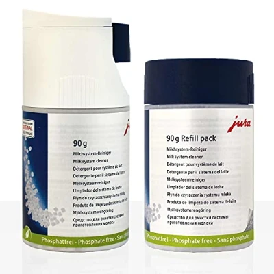 Image de Jura Mini tablettes de nettoyage pour système lait avec doseur + 1 recharge