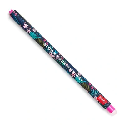 Image de LEGAMI stylo à encre thermosensible turquoise gel effaçable diamètre : 0,8 cm Motif floral bille l&#039;extrémité du abîme pas le papier de la pointe 0,7 mm