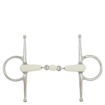 Image de BR Filet Double Cassé Gag Combo Comfort 18 mm Ciseaux 165 13,5 Wit/zilver Gris
