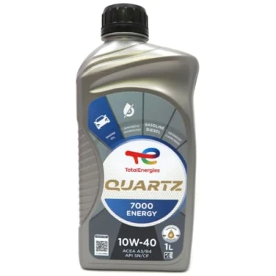 Image de Total Quartz 7000 10W 40 1I Huile moteur 2201528 RENAULT: CLIO 2, Modus / Grand Modus, Koleos I, PEUGEOT: Bipper Van, 5008 205 I 3/5 portes