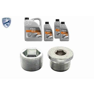 Image de VAICO V10 5540 XXL Jeu de pièces, Vidange boîte automatique avec accessoires quantité d&#039;huile pour rinçage à l&#039;huile AUDI: A4 B6/B7 Cabriolet