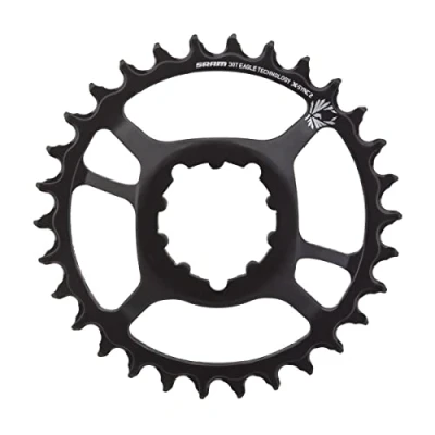 Image de SRAM X Sync 2 Acier Montage Direct 6 Mm Décalage Aigle Chainring Unisex Adult, Noir, 30t