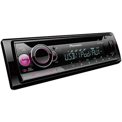 Image de Pioneer DEH S220UI Autoradio CD 1 DIN avec éclairage Multicolore, USB, Compatible Les appareils Apple et Android