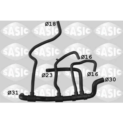 Image de SASIC 3404140 Durite De Refroidissement gauche inférieur RENAULT: TRAFIC 2 Bus, Kasten, 2, OPEL: Vivaro A Van, Combi