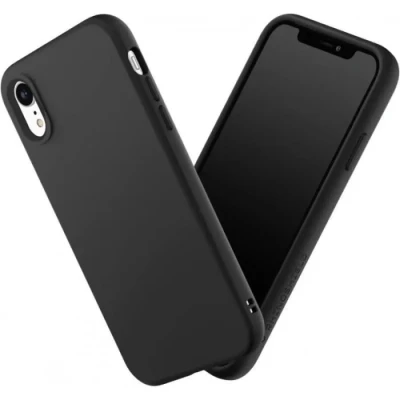 Image de RhinoShield Coque Compatible avec [iPhone XR] SolidSuit Fine Technologie d&#039;absorption des Chocs et Finition Premium Mate, Contour Objectif Photo Interchangeable Noir Classic Neuf