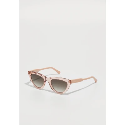 Image de CHLOÉ Lunettes de soleil, Femme, Taille: 52, Red/pink/brown