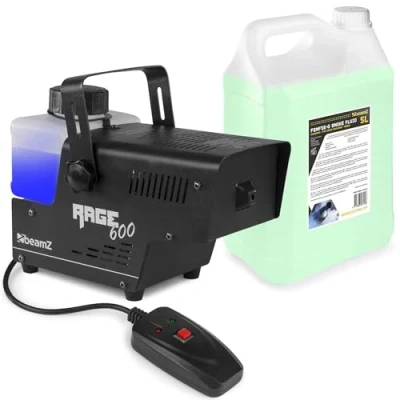 Image de Machine à Fumée BEAMZ RAGE600I 600W 5L de Liquide Télécommande filaire