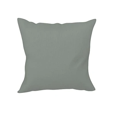 Image de POKAR Coussin pour Palettes Euro Imperméable 1x Petit 40 x 40, en Mousse formée à Froid, très Confortable, Canapé de Jardin, sans palette, Gris