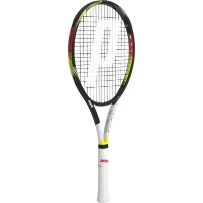 Image de Raquette de tennis Prince ripstick 100 noir/blanc/jaune 103/105 mm