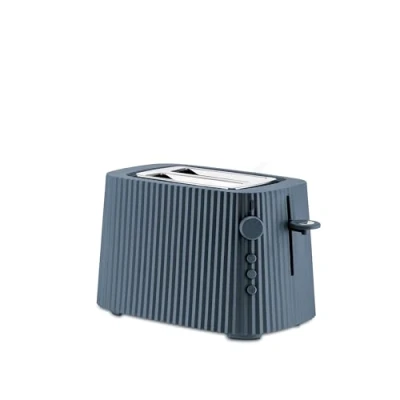 Image de Alessi Toaster Plissé Grey 6 settings Michele de Lucchi MDL08 G