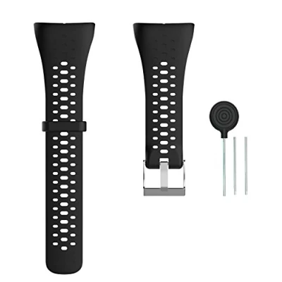 Image de WEINISITE Bracelets pour Polar M400/M430, Ajustables Remplacement M400/Polar M430 GPS Running Watch (Noir)