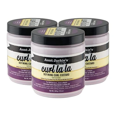 Image de Crème de définition boucles Curl La Enrichie en beurre karité et huile d&#039;olive Pot 511 g (18oz)