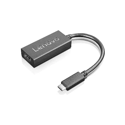 Image de Lenovo USB C TO HDMI 2.0B ADAPTER F/THINKPAD THINKSMART MIIX Noir S60CKW0