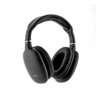 Image de InnovaGoods Casque Bluetooth Pliable Folbeat, Confort Ergonomique, Réduction de Bruit, Micro Intégré, BT 5.3, Autonomie 8h, ABS, Noir, Standard, Plastique