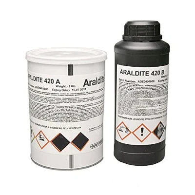 Image de ARALDITE 420 Colle époxy très résistante aux chocs 200ML/1,4KG (1,4 KG)