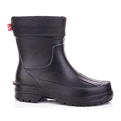 Image de LEMIGO Denver 765 Bottes en caoutchouc légères et courtes doublées Noir Taille 47