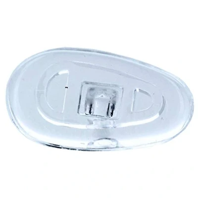 Image de Lot de 2 paires (4 pièces) coussinets pour lunettes Système vis en silicone Différentes tailles (gouttes 13 mm)
