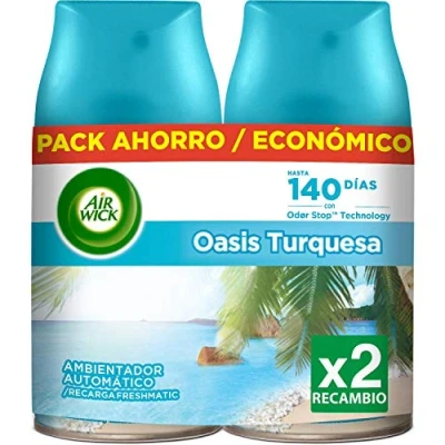 Image de FRESHMATIC LIFE SCENTS RECHARGE OASIS TURQ 250ML