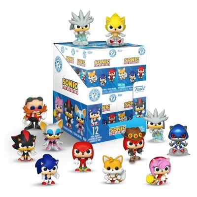 Image de Funko Mystery Mini: Sonic The Hedgehog 1 of 12 to Collect Styles Vary Mini Figurine en Vinyle à Collectionner Idée de Cadeau et Exposer