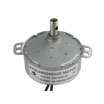 Image de CHANCAC Moteur synchrone AC220V TYC 50 15 18RPM CW/CCW 4W Puissance à Courant Alternatif