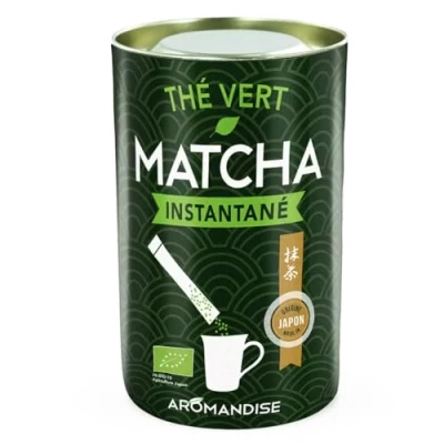 Image de Aromandise Thé vert Matcha Bio instantané