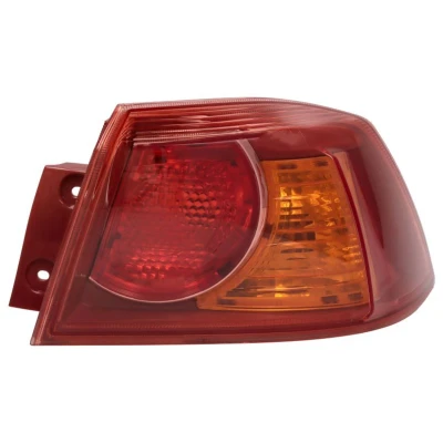 Image de TYC 11 11211 15 2 Feu arrière droit Rouge avec porte lampe MITSUBISHI: Lancer 8 Limousine