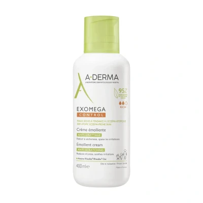 Image de A Derma Crème Exomega Control Émolliente Anti Grattage 400ml