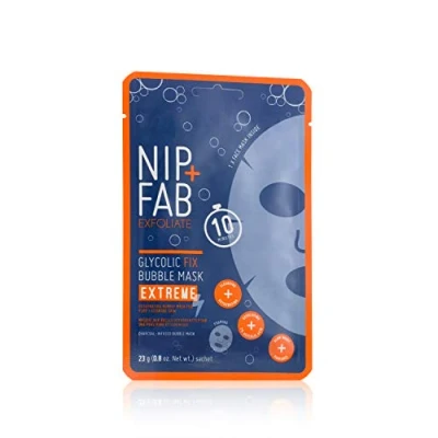 Image de Nip+Fab Glycolic Extreme Bubble Sheet MASK Masque visage, Taille: 23 g,