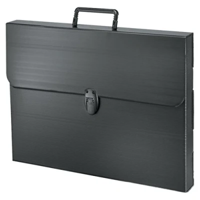 Image de Artcare 16990010 Pochette académique Format A1 en matière synthétique 92 x 5 69 cm Noir