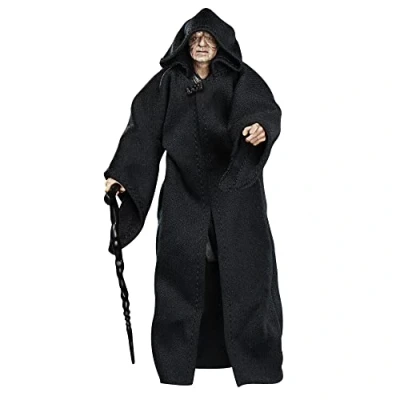 Image de Star Wars Hasbro The Black Series Archive, Empereur Palpatine, Figurine de Collection 15 cm : Le Retour du Jedi, à partir 4 Ans F4366 Multicolore