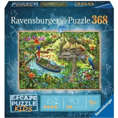Image de Ravensburger Escape ROOM Dschungel Teile Puzzle pour enfants, Taille: One Size, Multi coloured
