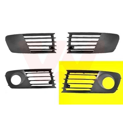 Image de VAN WEZEL 4917593 Grille de Pare Choc avec trou(s) pour lampes brouillard avant gauche SEAT: Ibiza 3, Córdoba II Berline