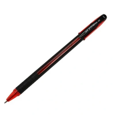 Image de UNI BALL Lot de 3 Rollers encre gel Jetstream 101 SX101/10 pointe moyenne 1mm rouge