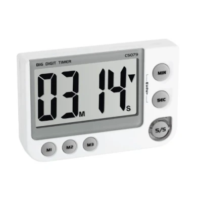 Image de TFA 38.2024 Minuteur électronique avec chronomètre (Blanc)