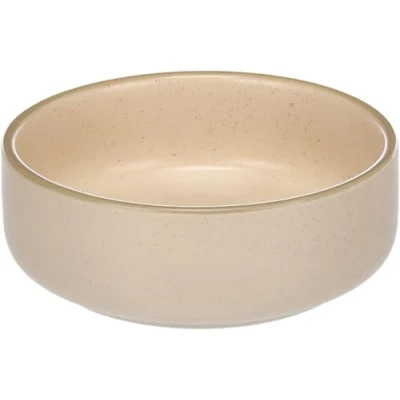 Image de Flamingo Gamelle pour la Nourriture et l&#039;eau Lado Beige 350ml Chien ou Chat en Mélamine Résistante, Antidérapante Facile à Nettoyer