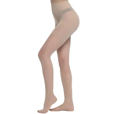 Image de BeOnTop Collant Femme 40 Den De Contention Gradués 15 16 Mmhg, Collants Femme, Bas Confort Support Line, Grande Taille By Gambetti Made In Italy