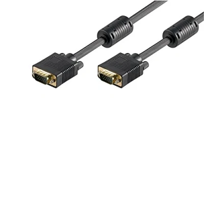 Image de Ewent EC1104 câble VGA 3 m (D Sub) Noir Neuf