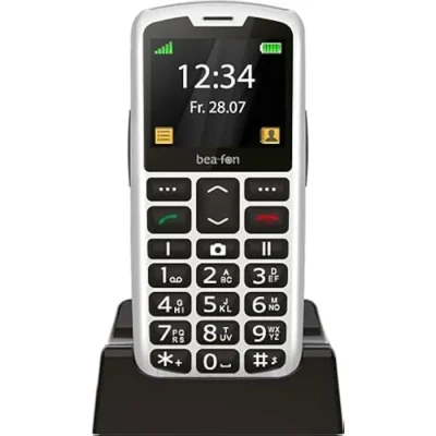 Image de Téléphone numérique BEAFON SL260 Écran 2,2 pouces Poids 90 g Couleur Noir, Argent