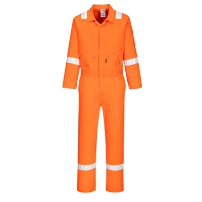 Image de Portwest Combinaison coton Iona, Couleur: Orange, Taille: 4XL, C814ORR4XL