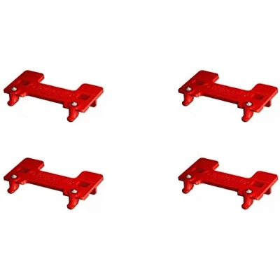 Image de Button Fix 4 supports de fixation type 2 Kit guide pour panneaux raccordement.