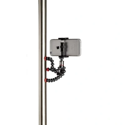 Image de JOBY GripTight One GP Magnetic Impulse, Support Universel, Trépied Magnétique GorillaPod Flexible, Télécommande Bluetooth pour Smartphones, Regardez La Coupe du Monde de Football Fifa, Noir