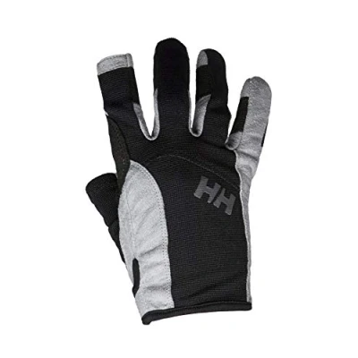 Image de Helly Hansen Sailing Glove Gant mixte isolant pour voile Accessoire thermique une utilisation nautique Idéal la pratique du bateau à voile, Noir, Taille M