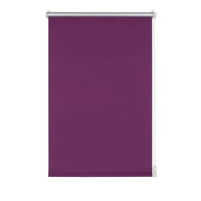 Image de GARDINIA Store Enrouleur Occultant Thermique à Coller ou Clipser, Grande Réflexion de la Lumière, Économie d&#039;Énergie, Opaque, Kit Montage Inclus, EASYFIX, Violet, 120 x 150 cm (LxH)