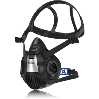 Image de Dräger X plore 3500 masque de protection respiratoire réutilisable Demi en taille S, sans filtres
