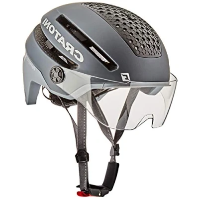 Image de Casque CRATONI Commuter Pedelec Gris Taille Unique Visière Amovible